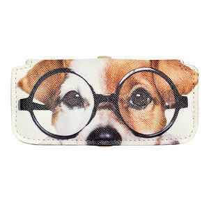 小巧眼镜盒 动物图案之杰克罗素梗犬