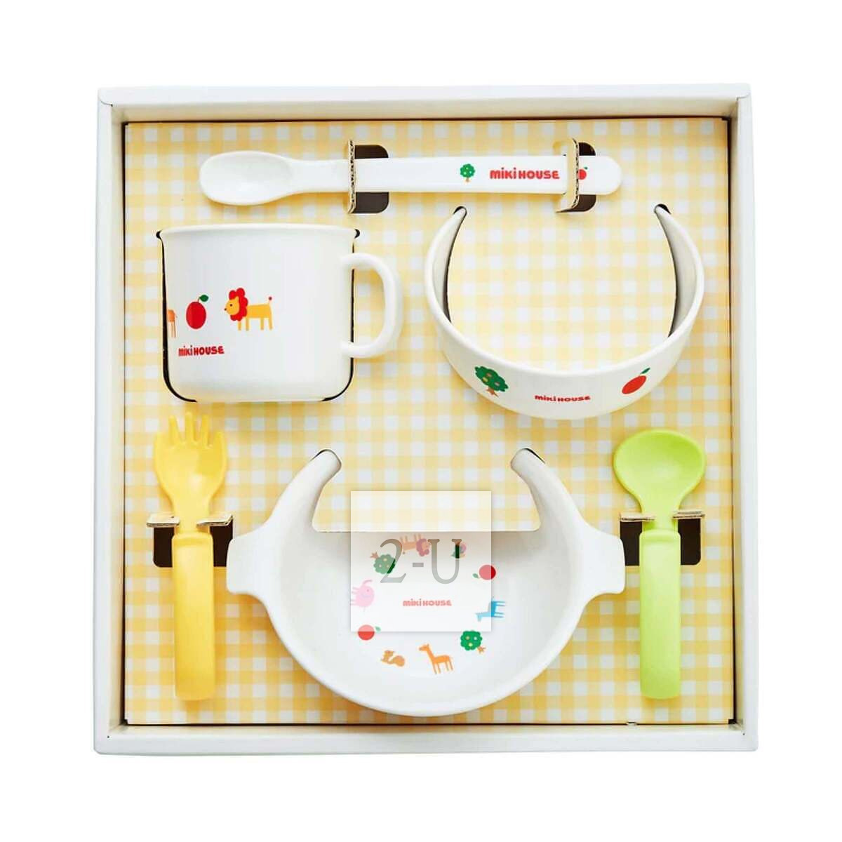 MIKI HOUSE 婴儿成长2段婴幼儿餐具套装