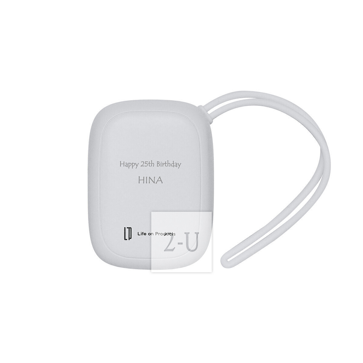 冷暖两用环保暖手宝 白色