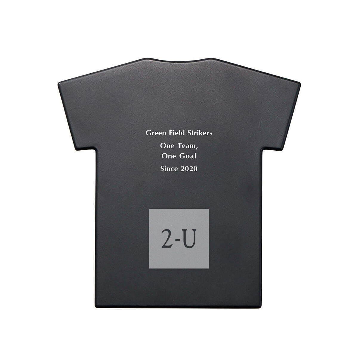 T恤造型移动电源充电宝 黑色