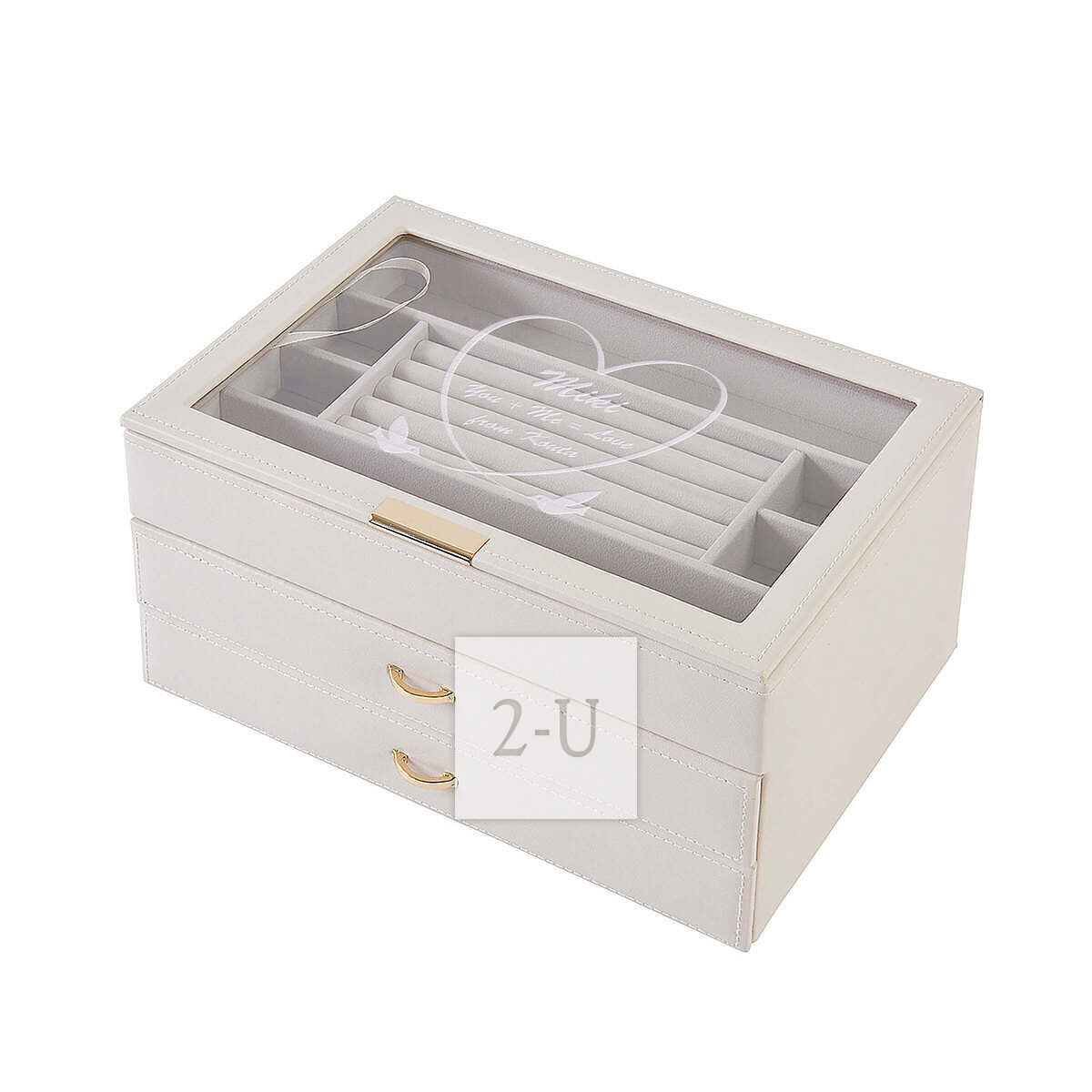 多层收纳大首饰盒