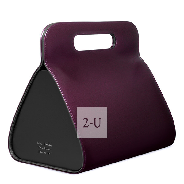 高档化妆包首饰箱 紫色