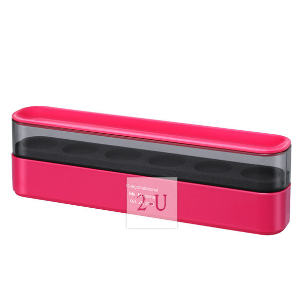 耳环戒指项链首饰架首饰盒 桃红色