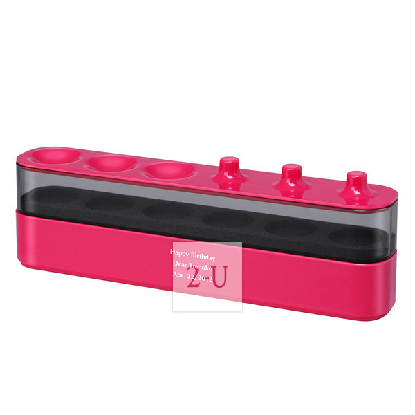 耳环耳钉戒指首饰架首饰盒 桃红色