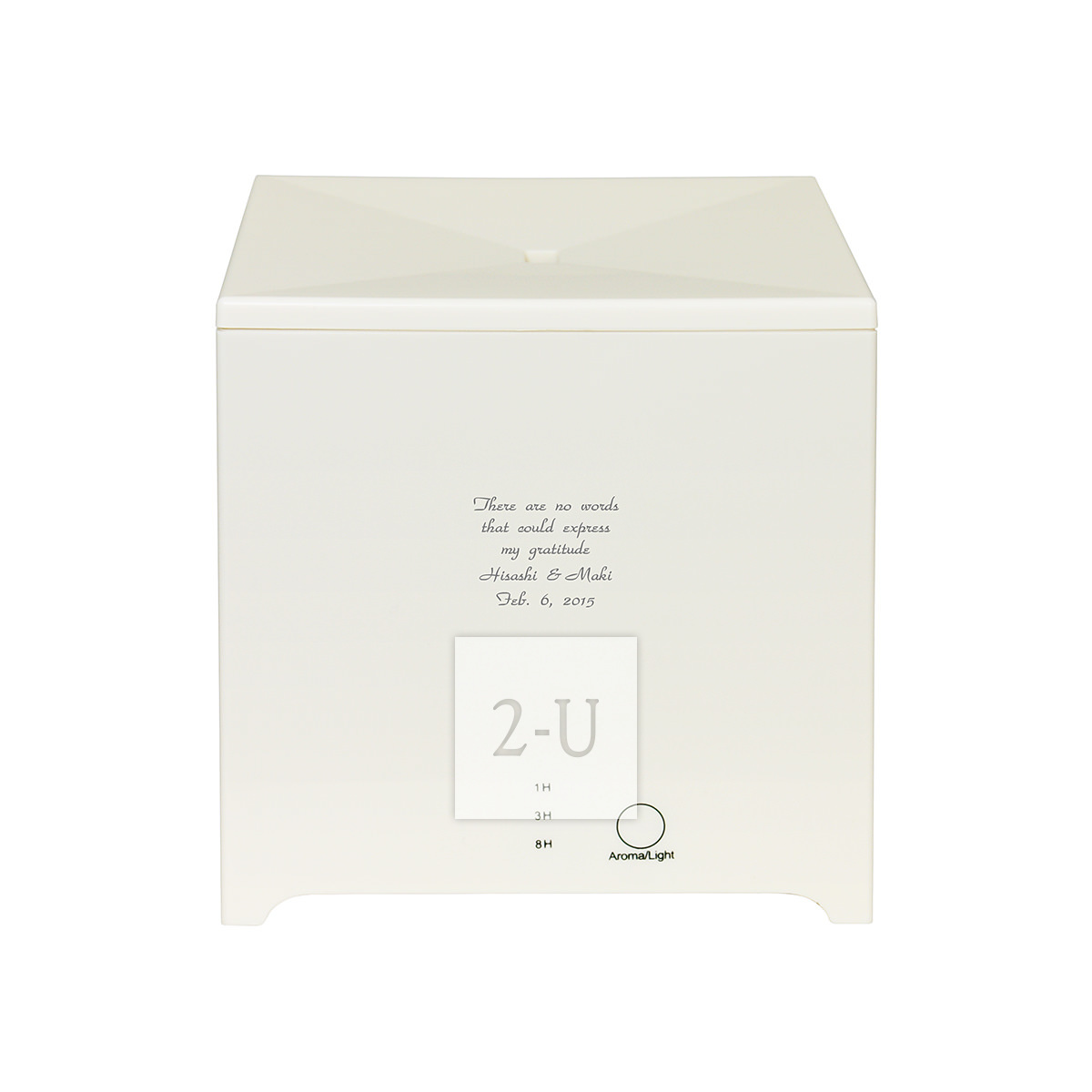 带蓝牙方形超音波香薰加湿器