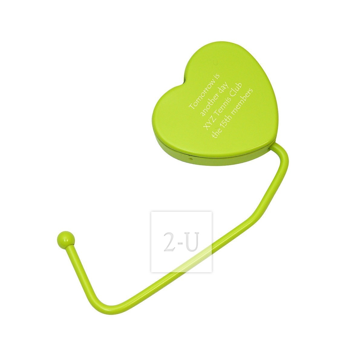 心形提包挂钩 绿色