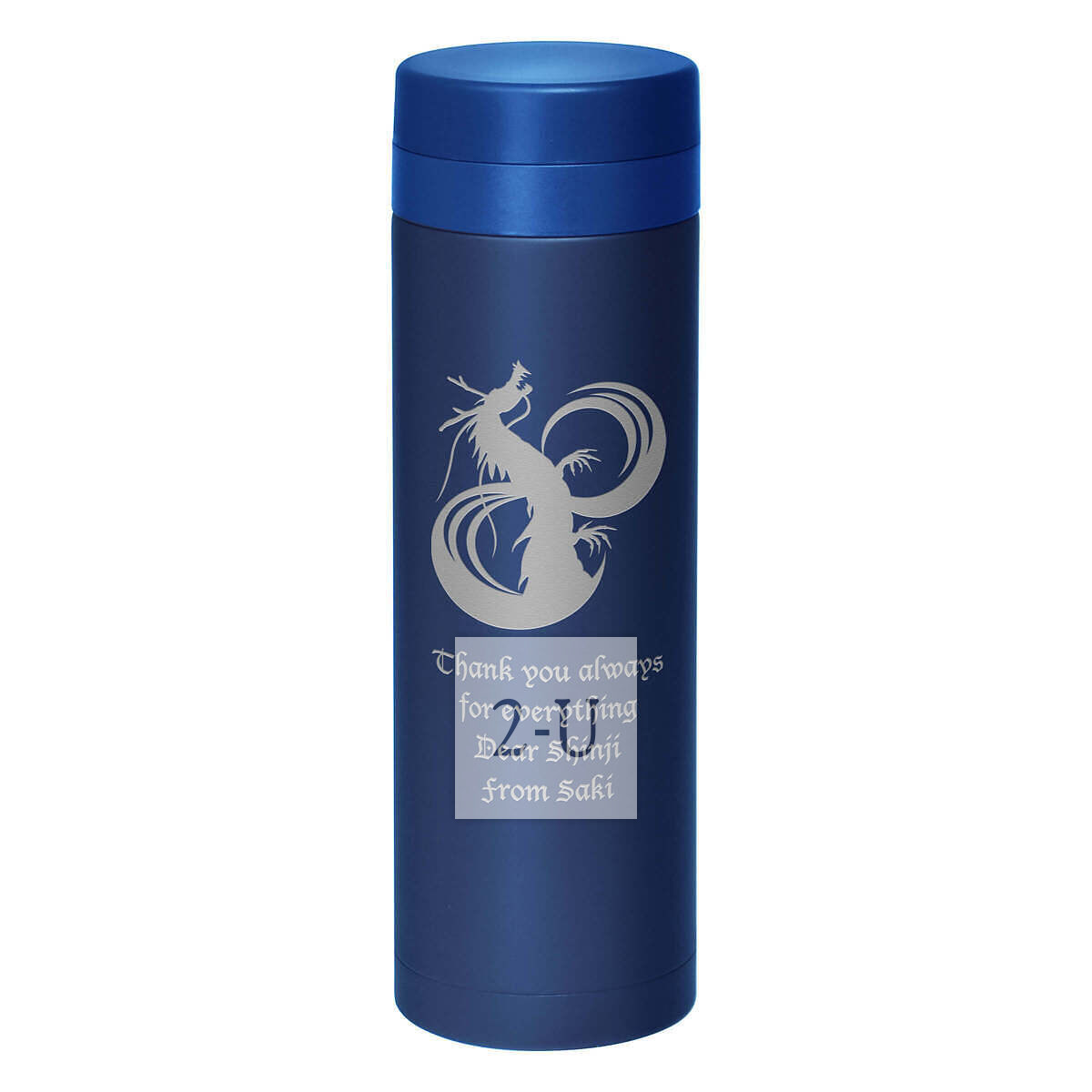 保冷保温杯直身杯 500ml 深蓝色