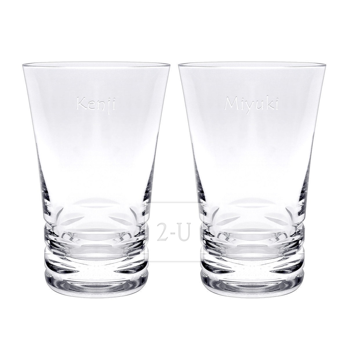 法国巴卡拉 Baccarat Lola 系列水晶海波对杯