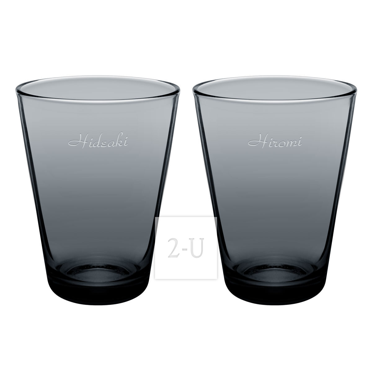 芬兰伊塔拉 iittala Kartio 系列浅灰色海波对杯