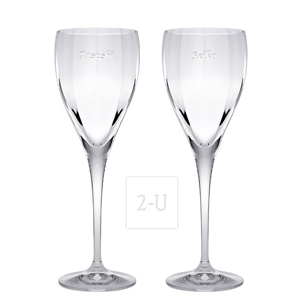 意大利 Palio 水晶葡萄酒对杯