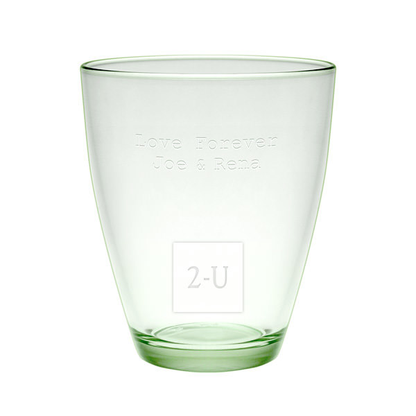 淡绿色意大利 Zeno 系列 Rock 水杯