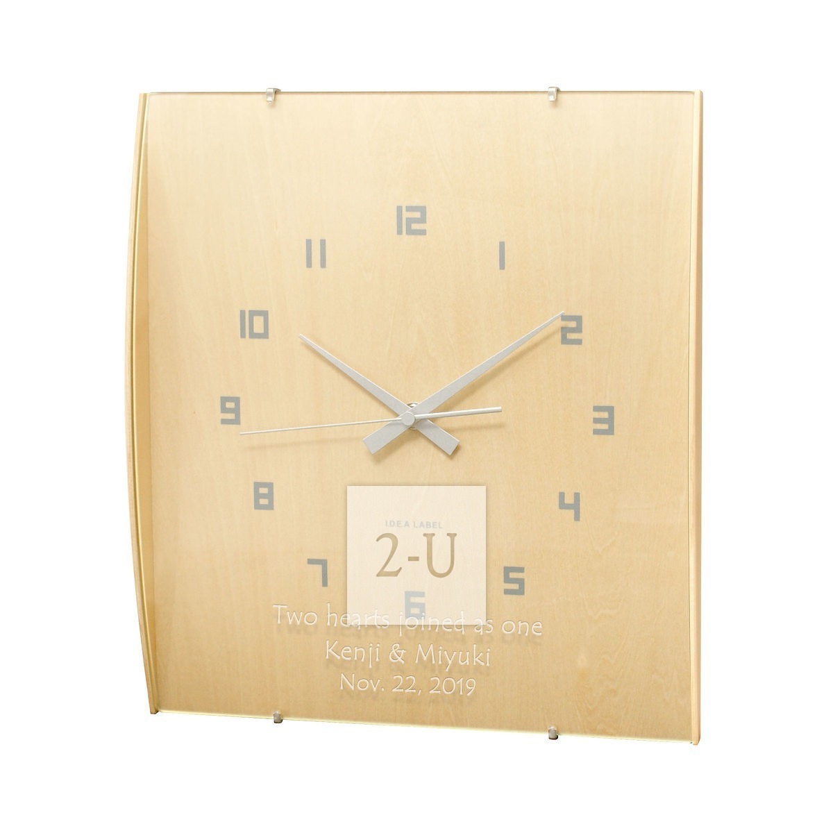 木制闹钟 L 原木色