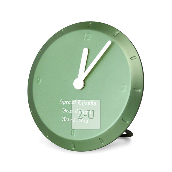 绿色团团圆圆小闹钟