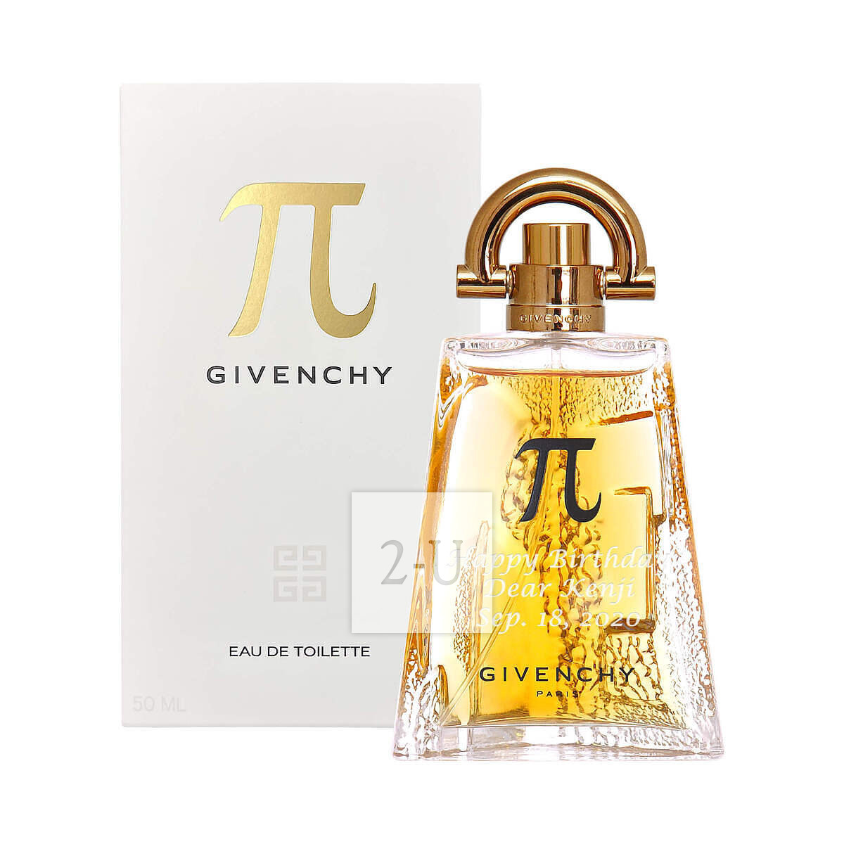 法国 Givenchy 纪梵希 圆周率 男士香水