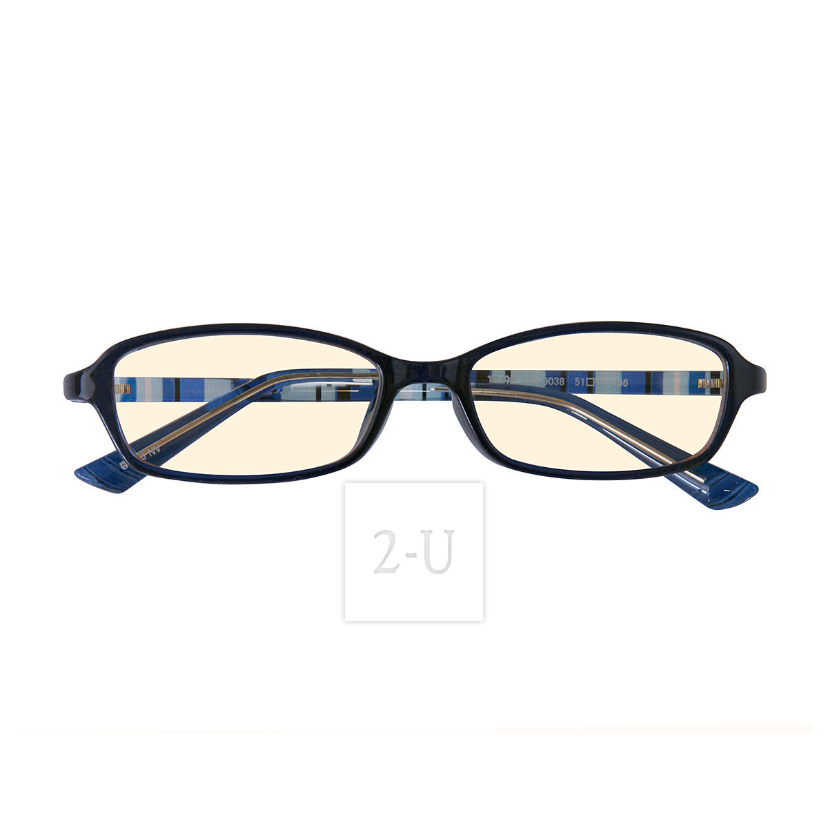 过滤蓝光防紫外线 PC 专业电脑防护护眼眼镜  深蓝