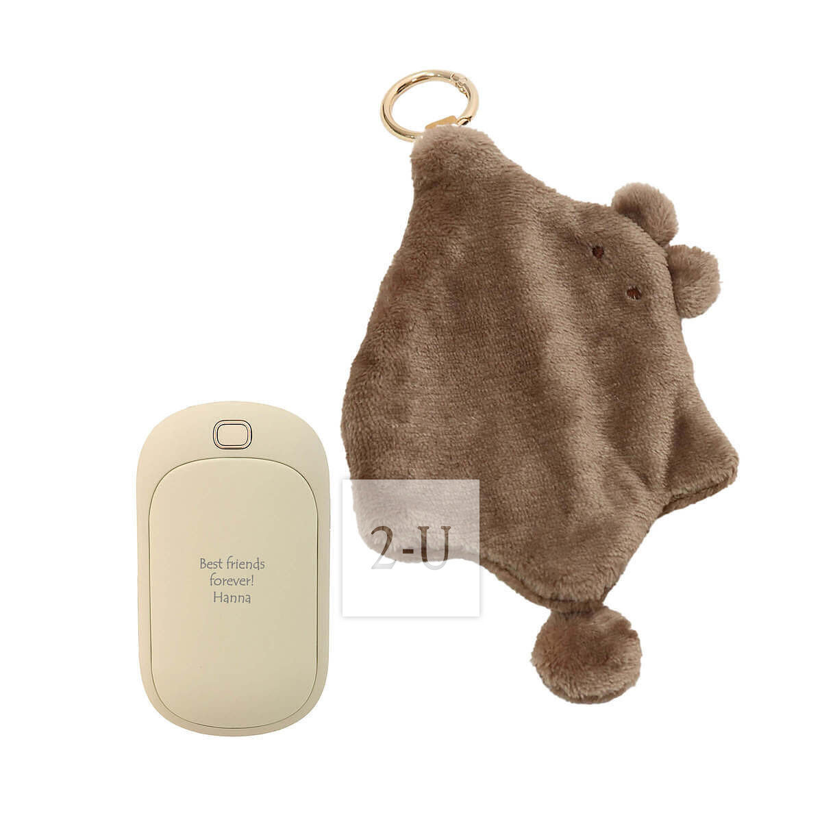 动物造型环保暖手宝 熊菲