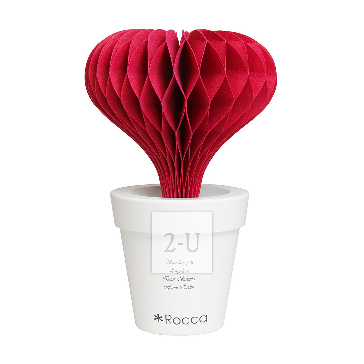 ROCCA 艺术造型纸加湿器 扑克牌之红桃心