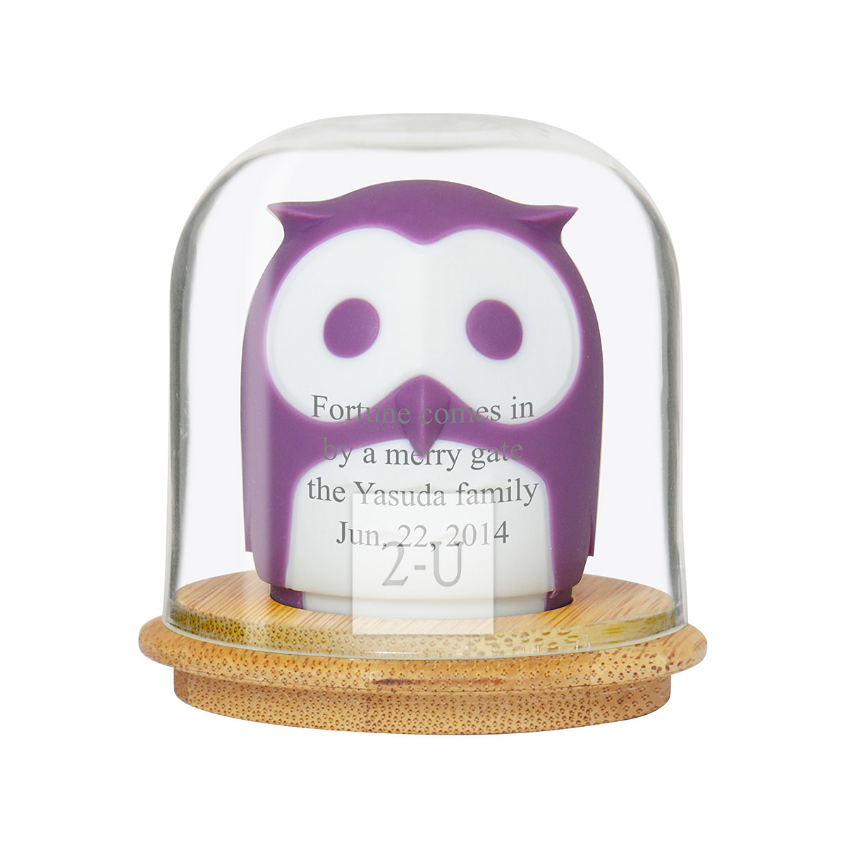 猫头鹰螺丝刀头收纳盒 紫色