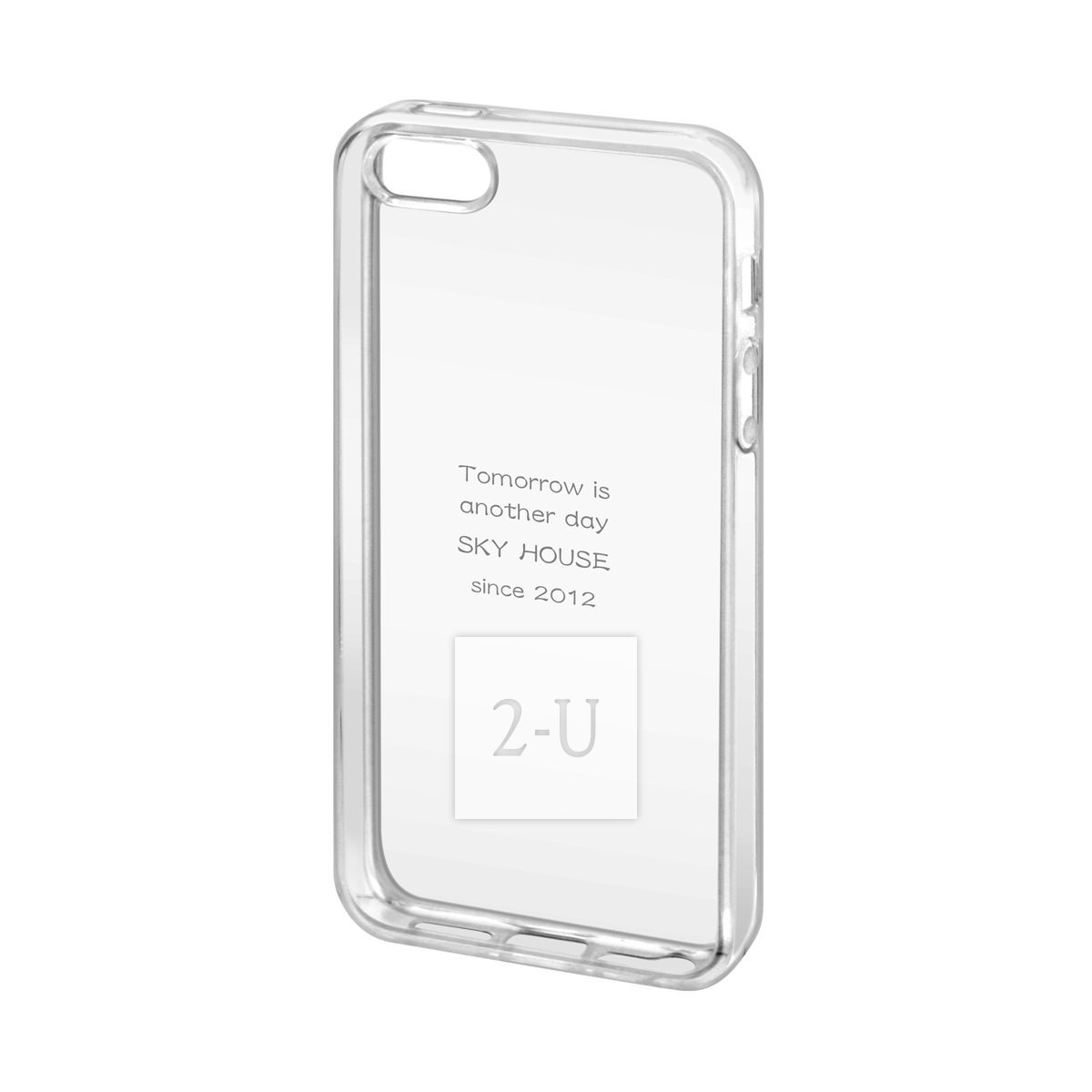 苹果 Apple iPhone SE/5s/5 外壳手机包边保护壳 透明色