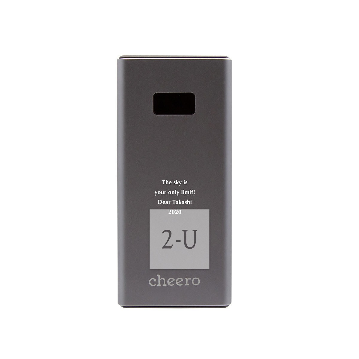 移动电源 Power Plus 金属灰