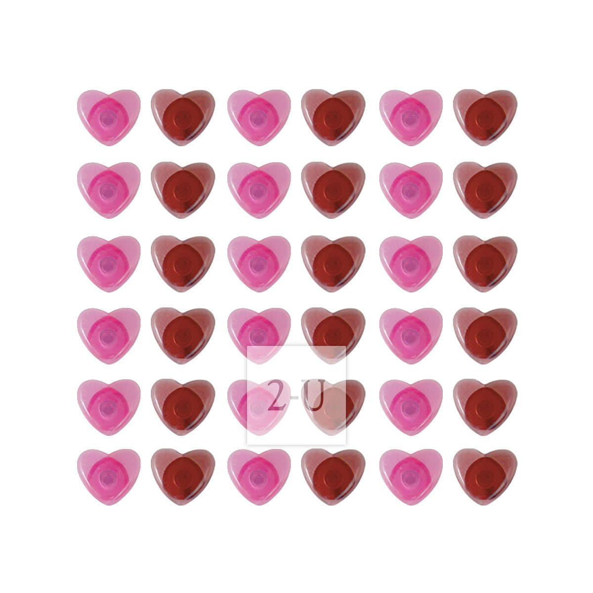 迷你爱心磁铁冰箱贴