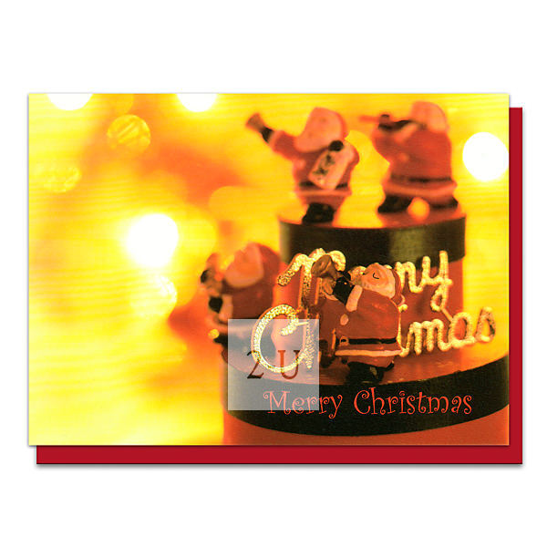 圣诞老人之歌贺卡