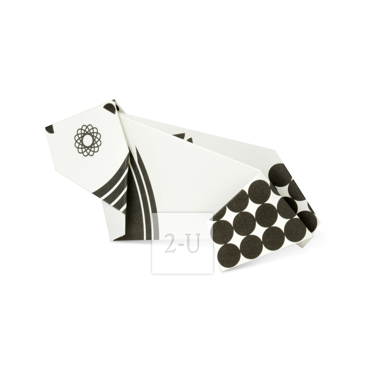 创意折纸贺卡 熊猫