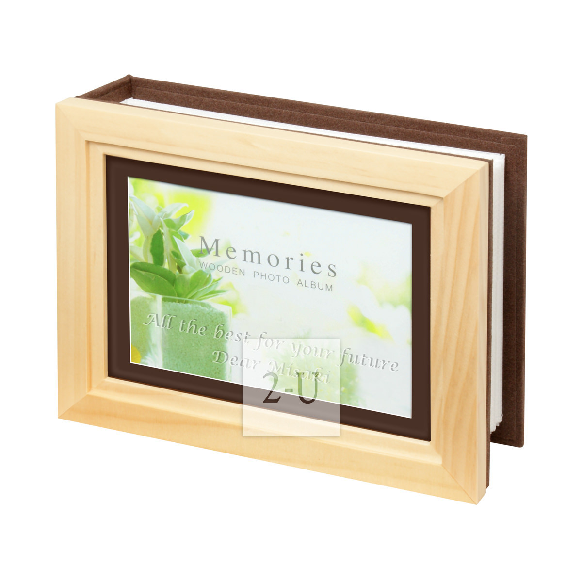 相冊影集 原木色 可收纳80张照片 像集影集