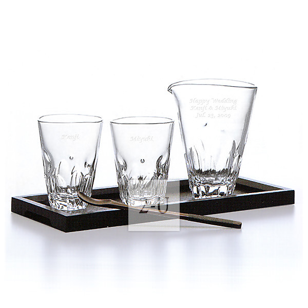 本格烧酒道乐 酒杯水瓶三件套