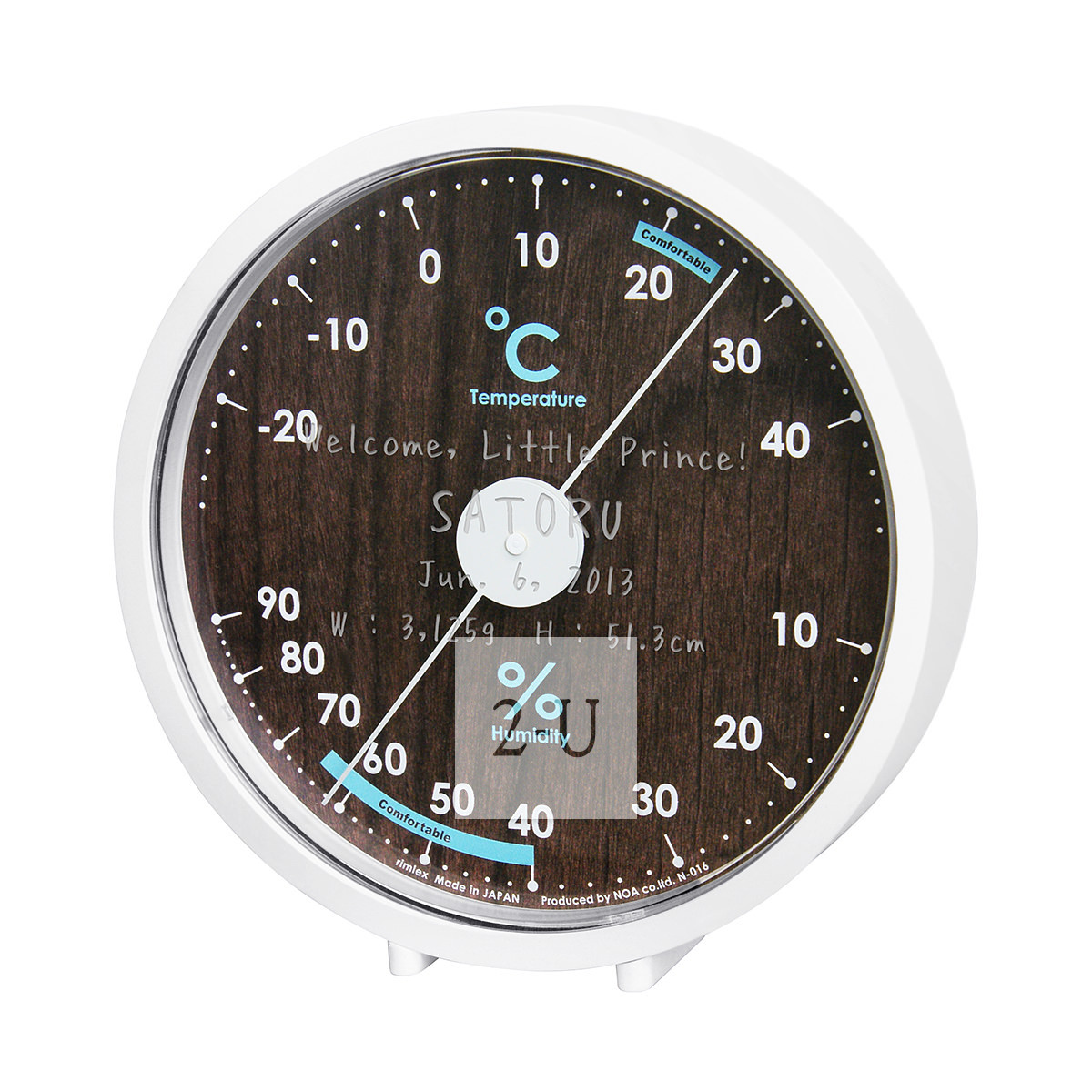 Ashley 温度计湿度计