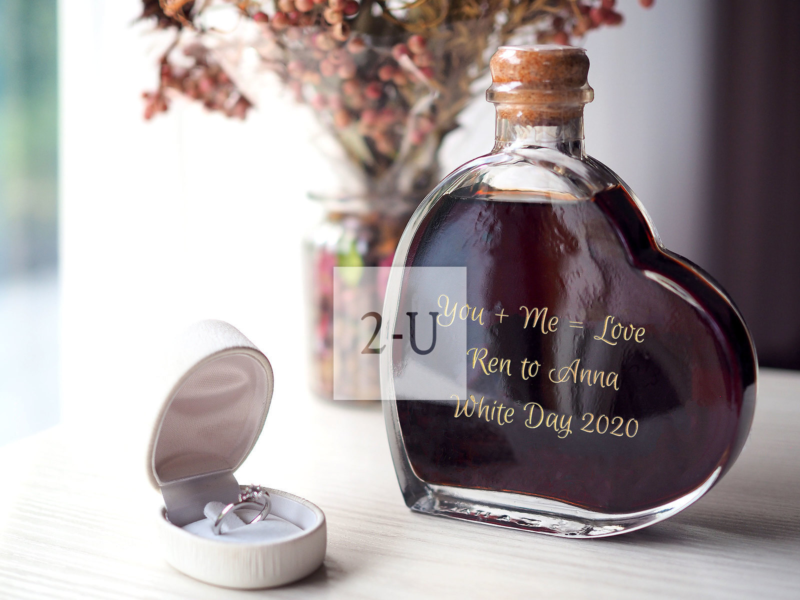 今天是白色情人节，我要把我的心送给你