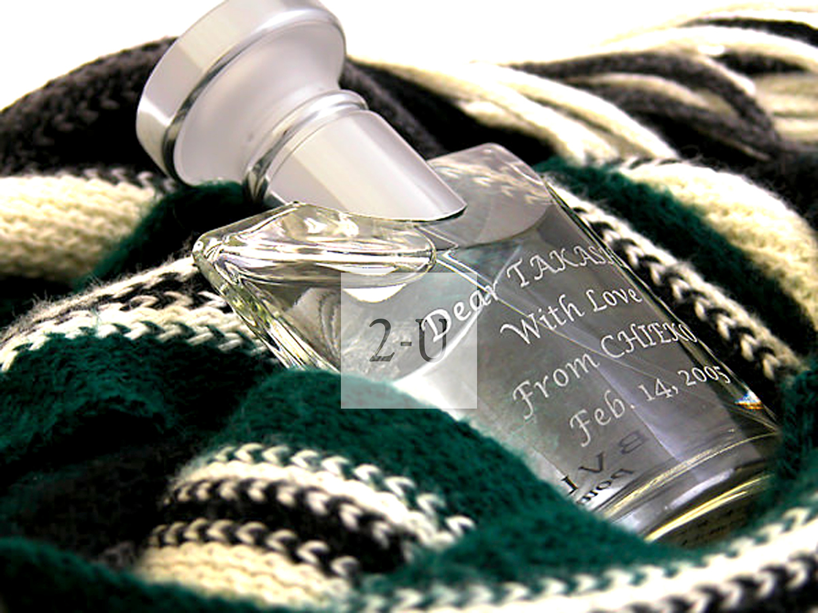 把今年的心思与特别的香味一起送给他