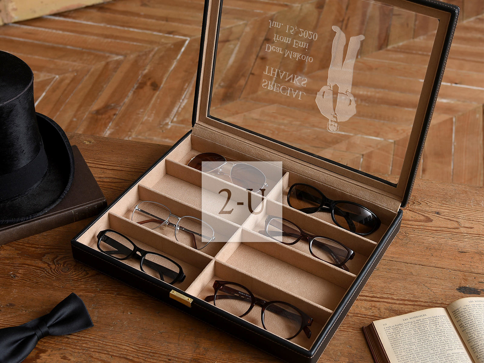 经典墨镜与腕表，加个定制表盒才是真惊喜！