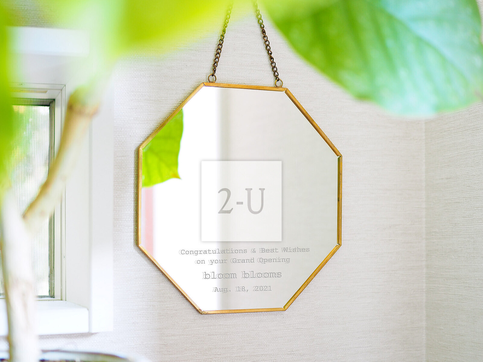 赠送风水能量？！八角镜开业贺礼