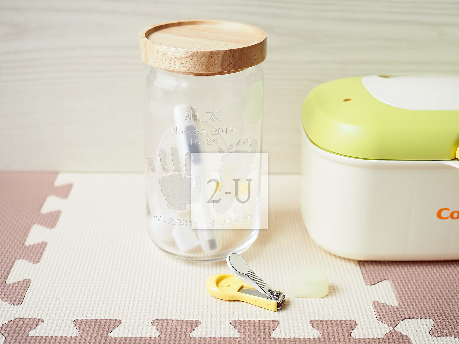 送一份“既时尚又实用”的收纳罐，作为别具一格的产假贺礼。