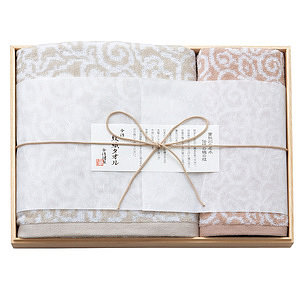 今治屋 今治谨制 浴巾毛巾套装木制礼盒