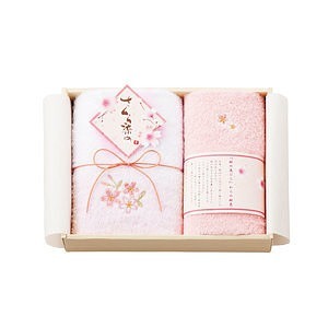 樱花染 面巾・毛巾套装