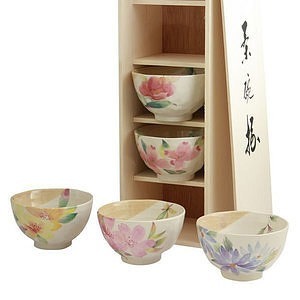 花香 5色花碗套装