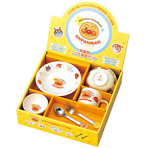 面包超人 婴幼儿陶瓷餐具套装 M