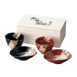 加贺友禅 对杯对碗筷子套装礼盒