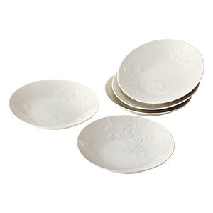 森英惠 浮雕花卉餐盘套装