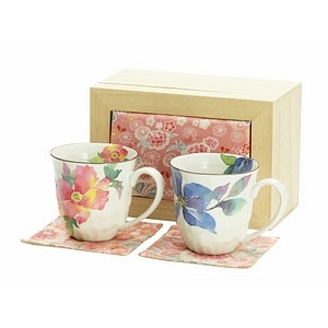 花日记 马克杯情侣对杯配木锦盒