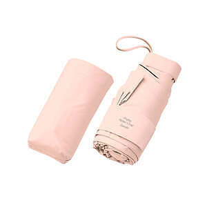 防紫外线防晒晴雨两用便携折叠伞 粉色