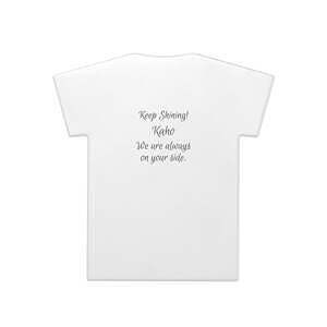 T恤造型移动电源充电宝 白色