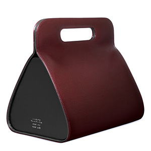 高档化妆包首饰箱 棕红色