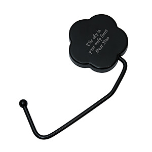 黑色花形提包挂钩