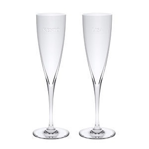 巴卡拉 Baccarat Dom Pérignon 水晶笛形香槟对杯