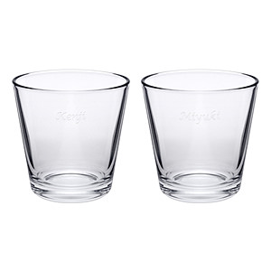 芬兰伊塔拉 iittala Kartio 系列无色坦布勒对杯