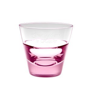 SUGAHARA 淡紫红色古典杯