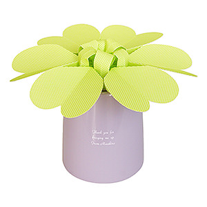 花形环保节能自然加湿器 HEART FLOWER 草绿色